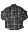 Eddie Bauer Men's 100% Cotton Easy Care Warm Brushed Twill Flannel Shirt Size XL