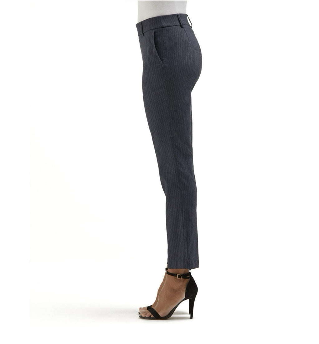 Rafaella Women’s Pull-On Belt Loops Functional Pockets Stretch Ankle Pant Sz 8