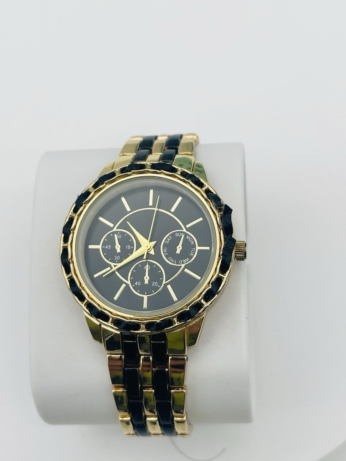 I.N.C. International Concepts Women's Two-Tone Bracelet Watch 36mm