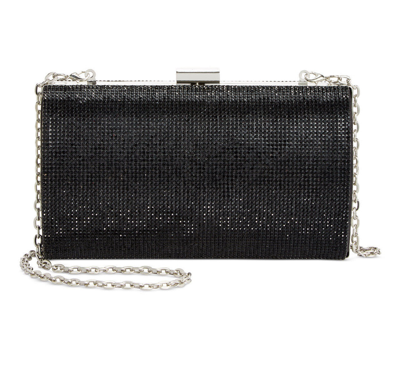 International Concepts Womens Ranndi Crossbody Clutch Bag White Clasp OS New