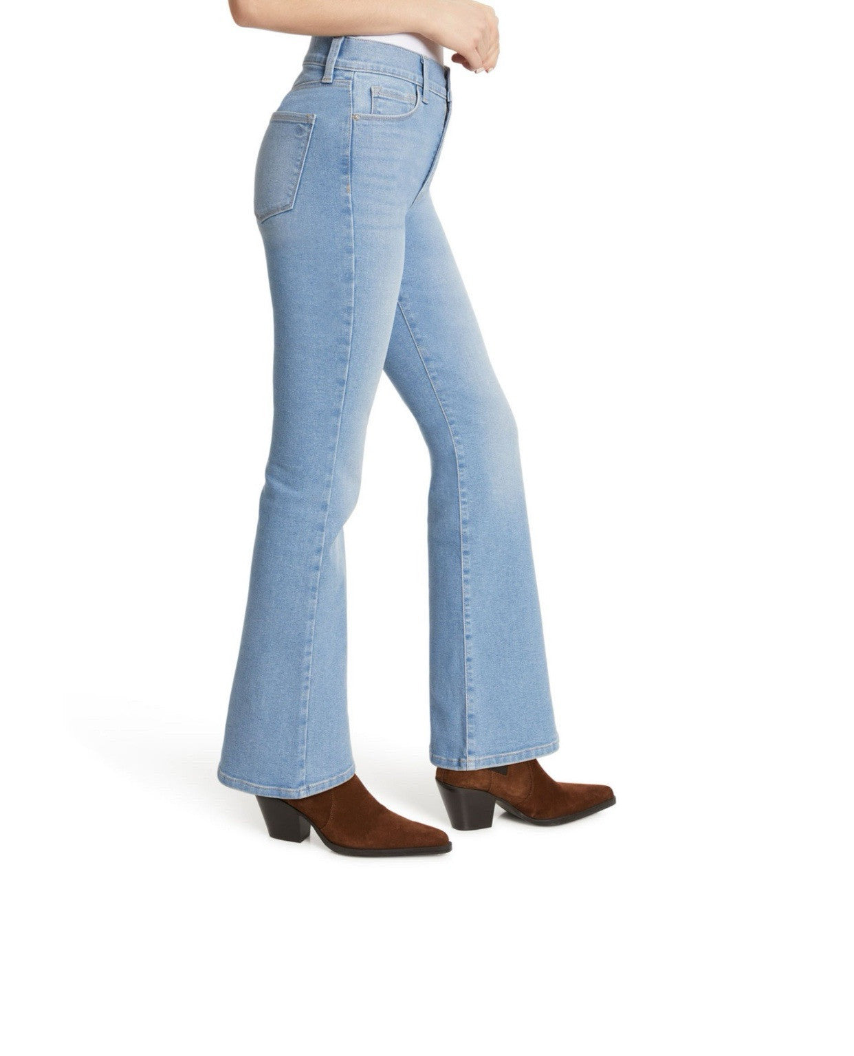 Jessica Simpson Women's High Rise Fitted Flare Jean, JJSB16035 Size 10 Lexi