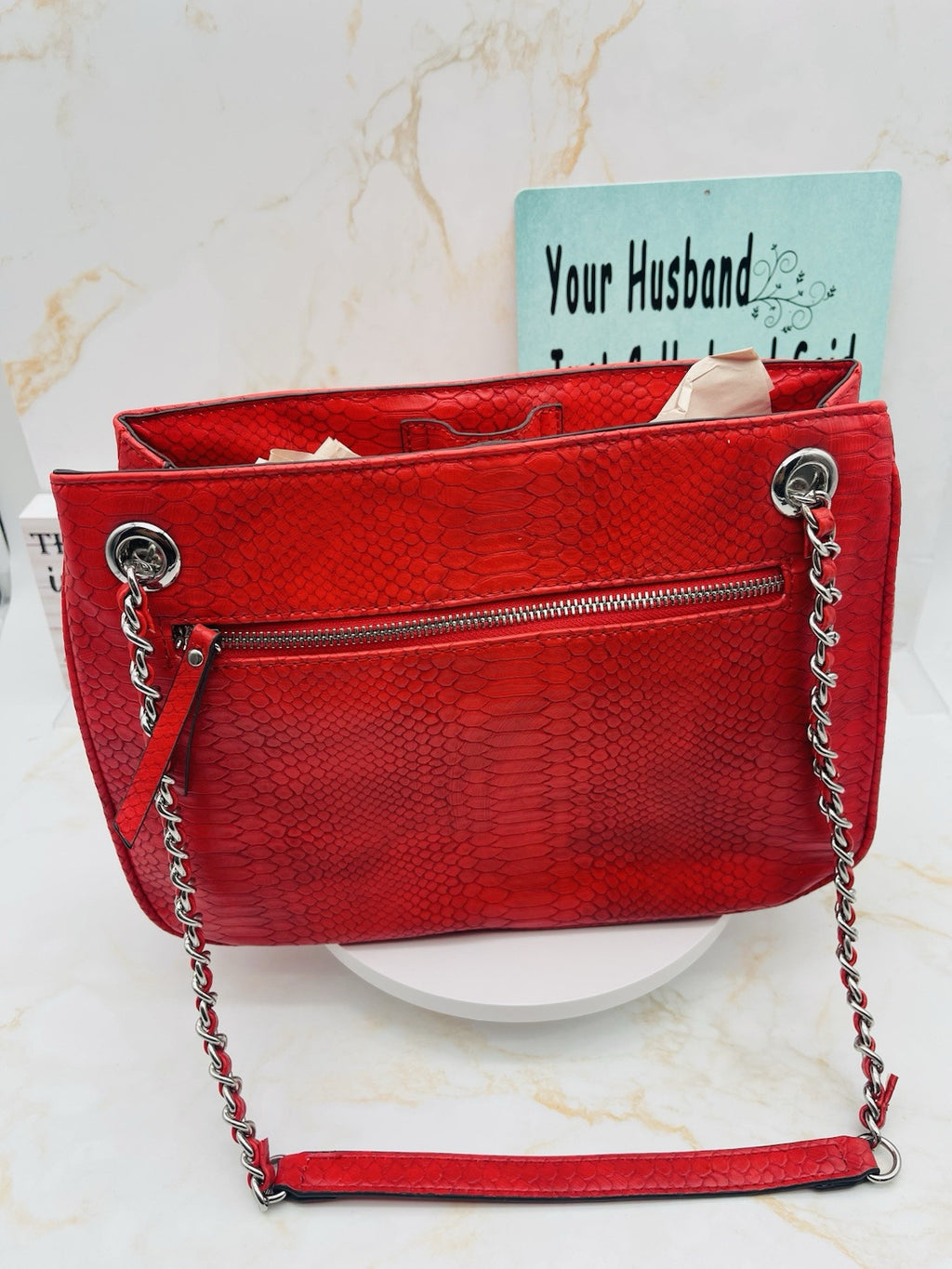 INC International Concepts Women's Deliz Chain Shoulder Bag
