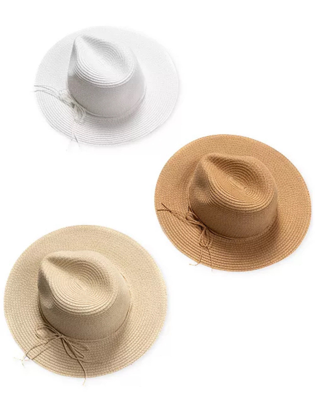 Style & Co Women’s Basic Straw Panama Hat ONE Size
