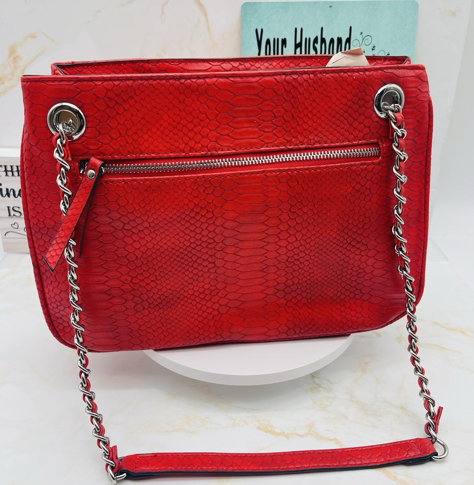 INC International Concepts Women's Deliz Chain Shoulder Bag