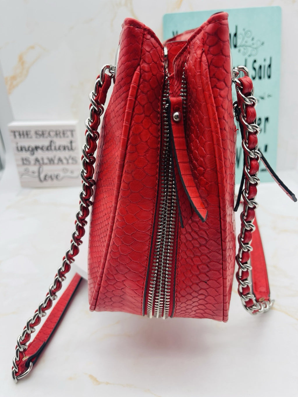 INC International Concepts Women's Deliz Chain Shoulder Bag