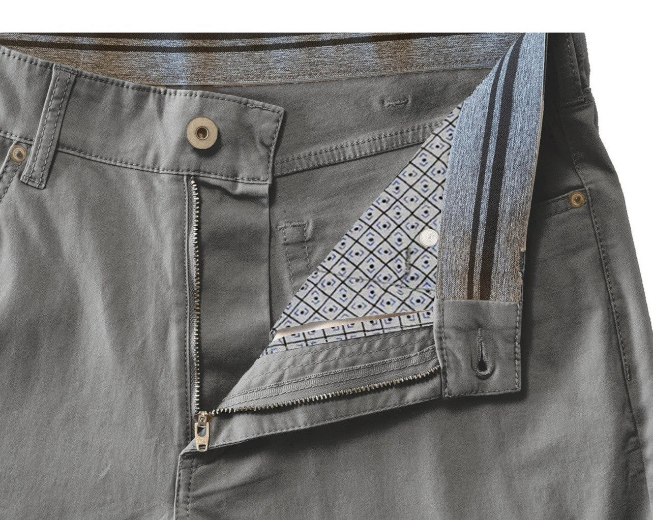 Member's Mark Straight Fit Mason 5 Pocket Pant Size 36x 32 Grey Flannel