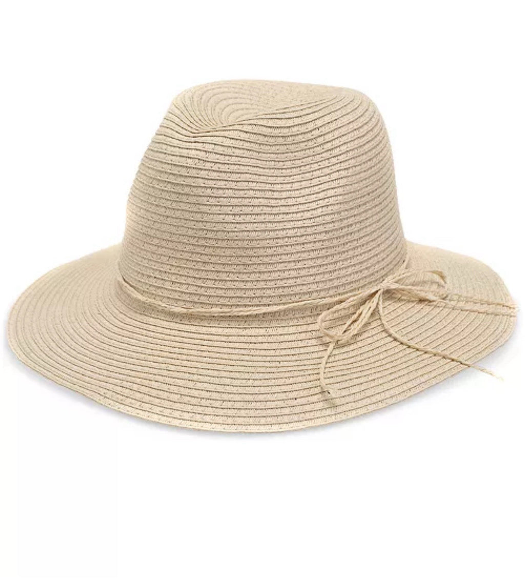 Style & Co Women’s Basic Straw Panama Hat ONE Size
