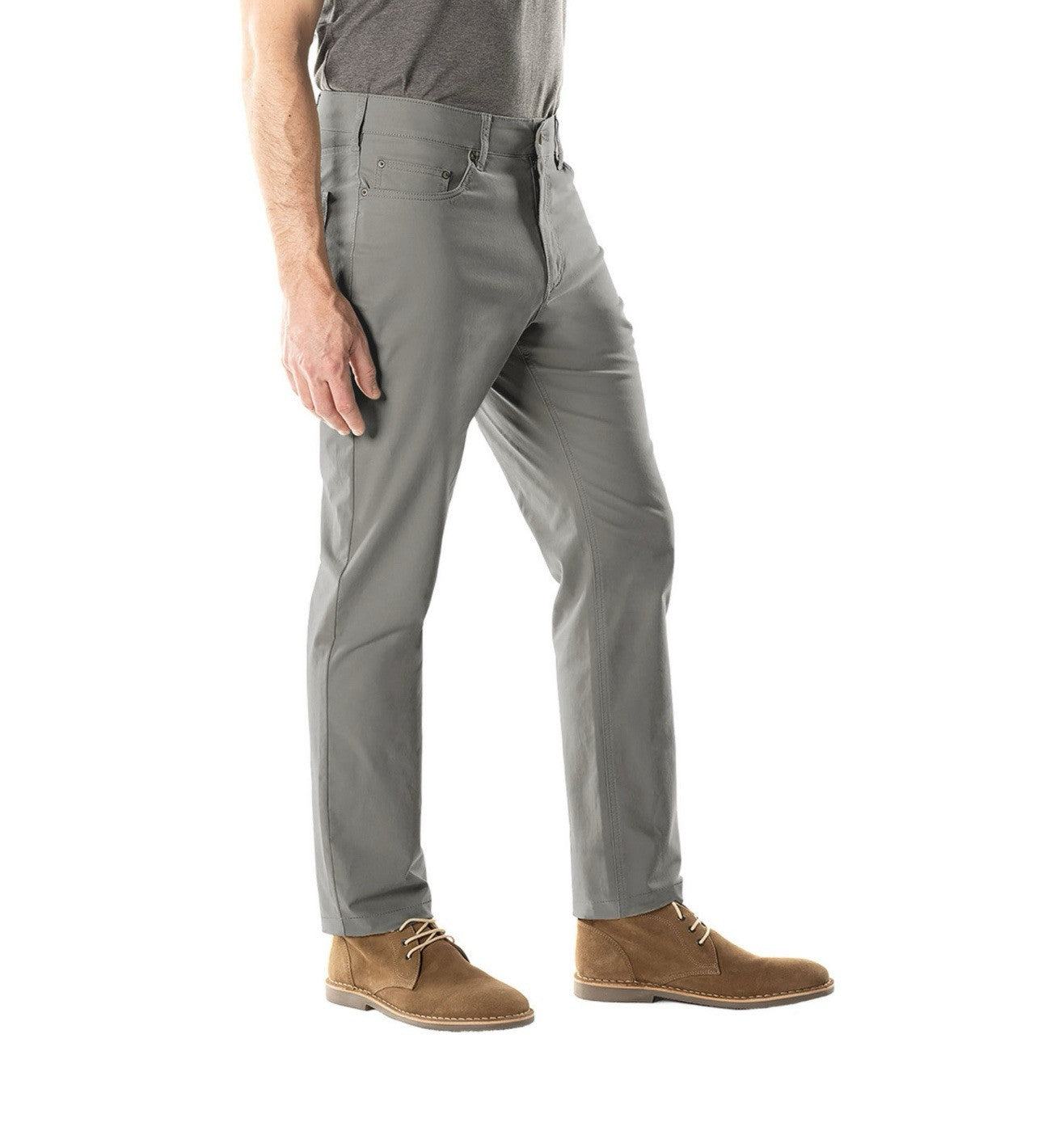 Member's Mark Straight Fit Mason 5 Pocket Pant Size 40x 30 Grey Flannel