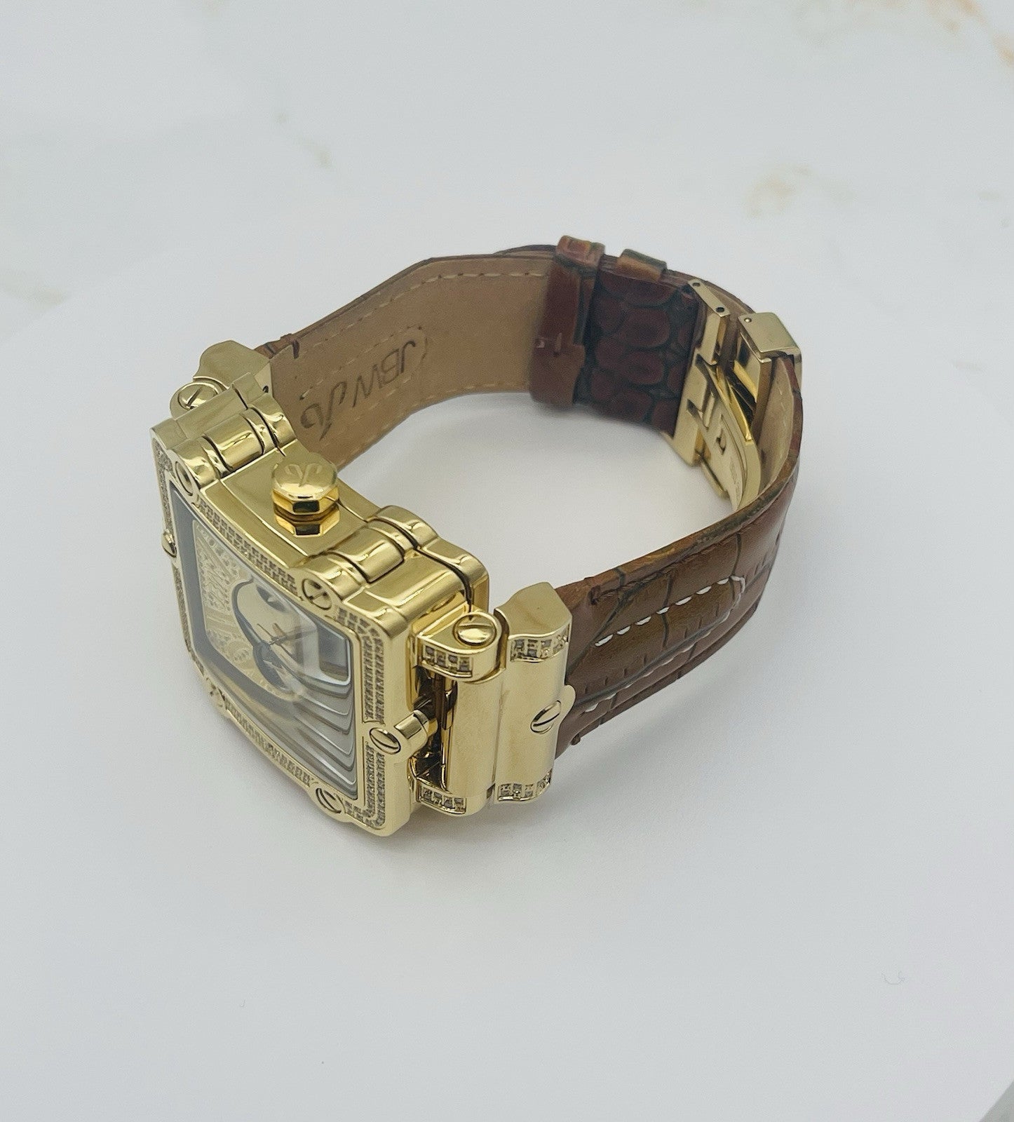 JBW Phantom Brown/Gold Men's Watch - JB-6215-238-A
