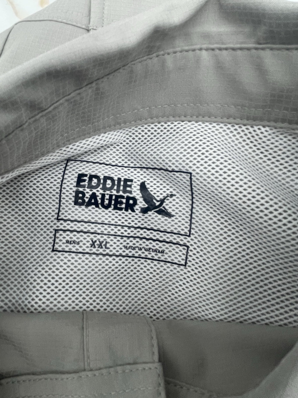 Eddie Bauer Men's Moisture Wicking Woven Tech Short Sleeve Shirt Size XXL