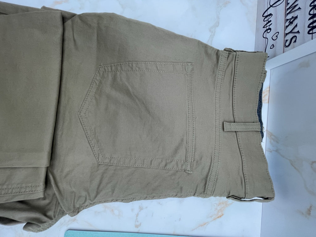 Member's Mark Men's Straight Fit Mason 5 Pocket Stretch Pant 32x30 Khaki