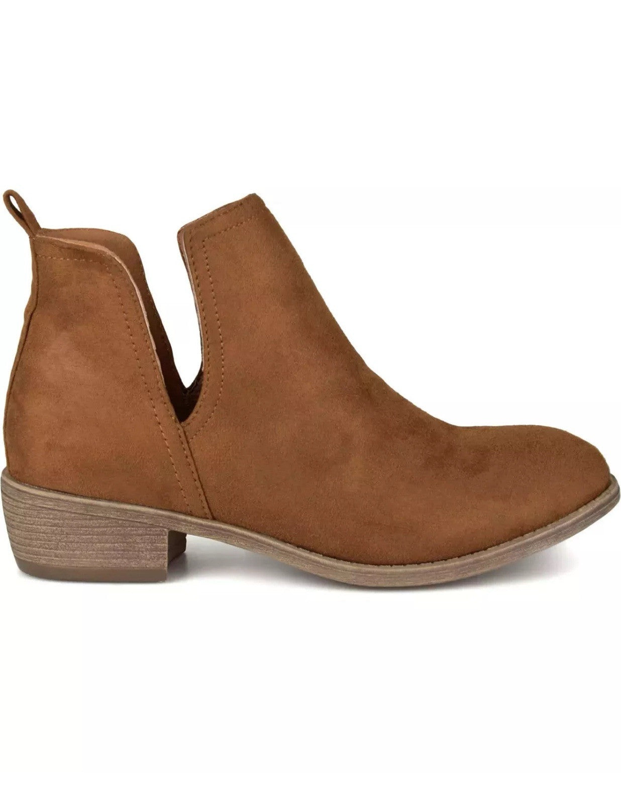 Journee Collection Women's Rimi Bootie Camel Size 8.5