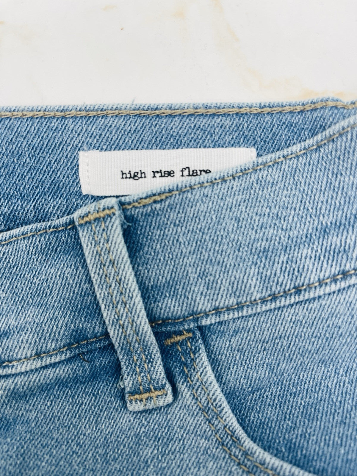 Jessica Simpson Women's High Rise Fitted Flare Jean, JJSB16035 Size 10 Lexi