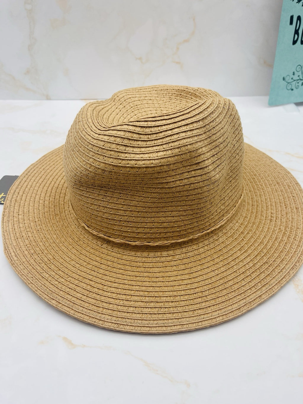 Style & Co Women’s Basic Straw Panama Hat ONE Size