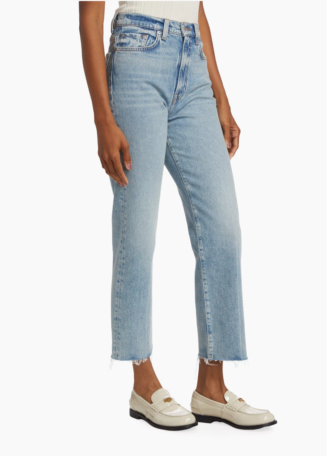 7 FOR ALL MANKIND Women’s Logan Stovepipe Jeans Women's Size 26 Ode To