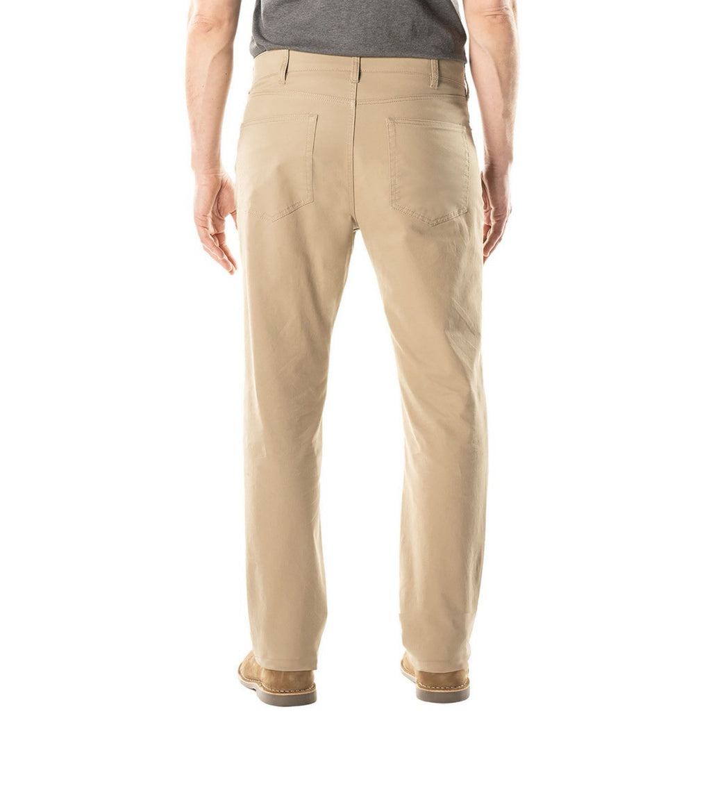 Member's Mark Men's Straight Fit Mason 5 Pocket Stretch Pant 32x30 Khaki