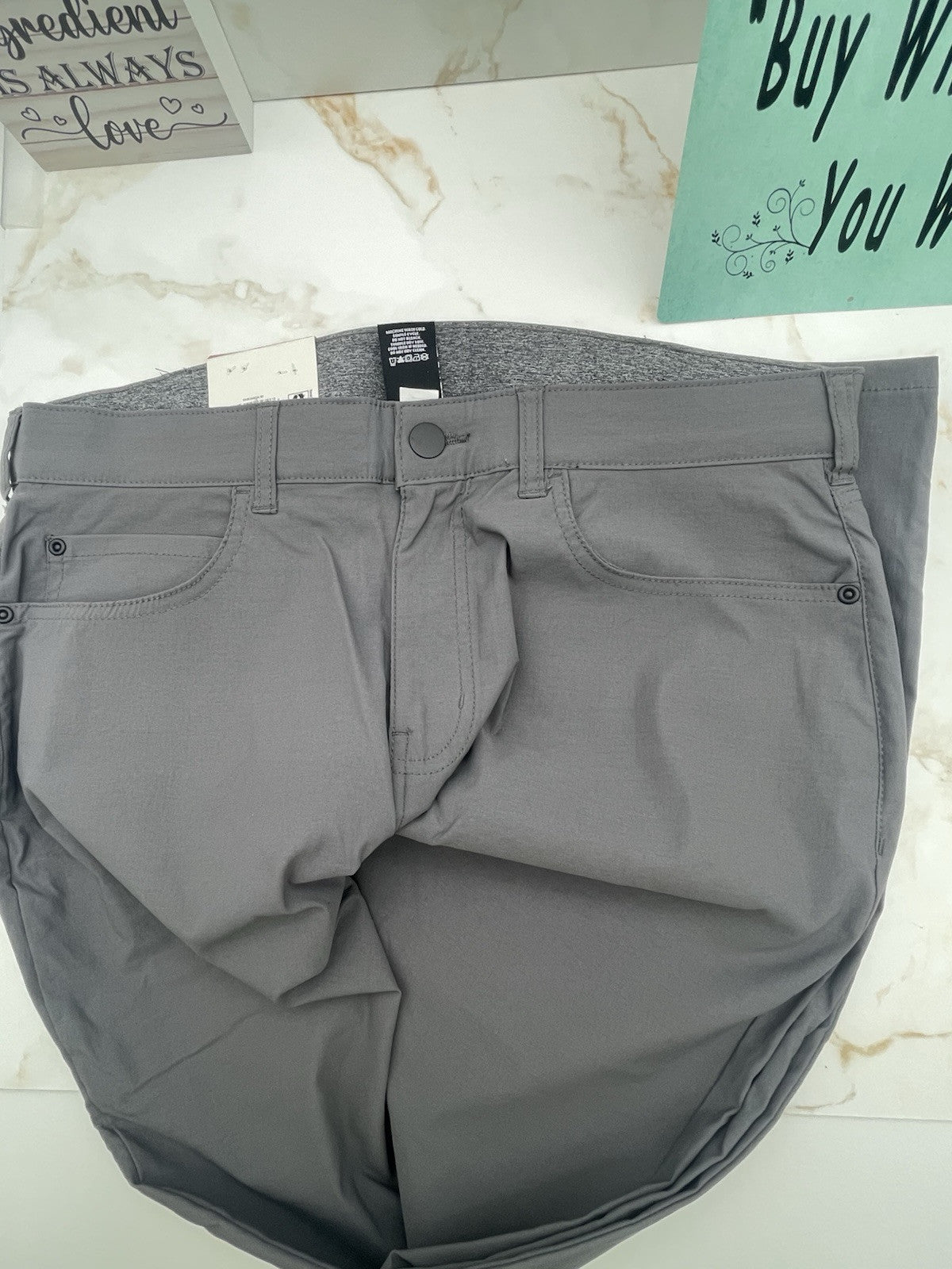 Member's Mark Men's Lightweight Comfort Waistband Straight Fit Denali Pant 40x32
