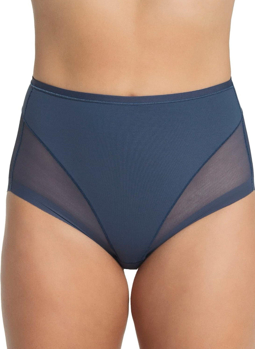 Leonisa Truly Undetect Tummy Control Shapewear Underwear Blue Size XL