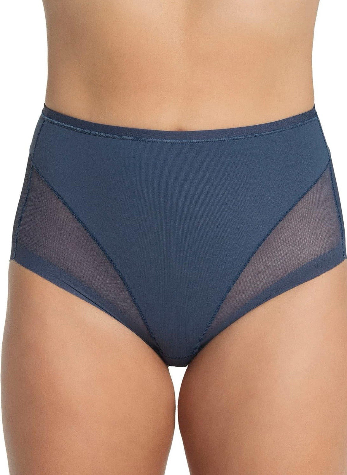 Leonisa Truly Undetect Tummy Control Shapewear Underwear Blue Size XL