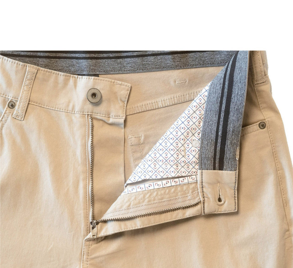 Member's Mark Men's Straight Fit Mason 5 Pocket Stretch Pant 32x30 Khaki