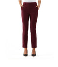 Rafaella Women’s Pull-On Belt Loops Functional Pockets Stretch Ankle Pant 18