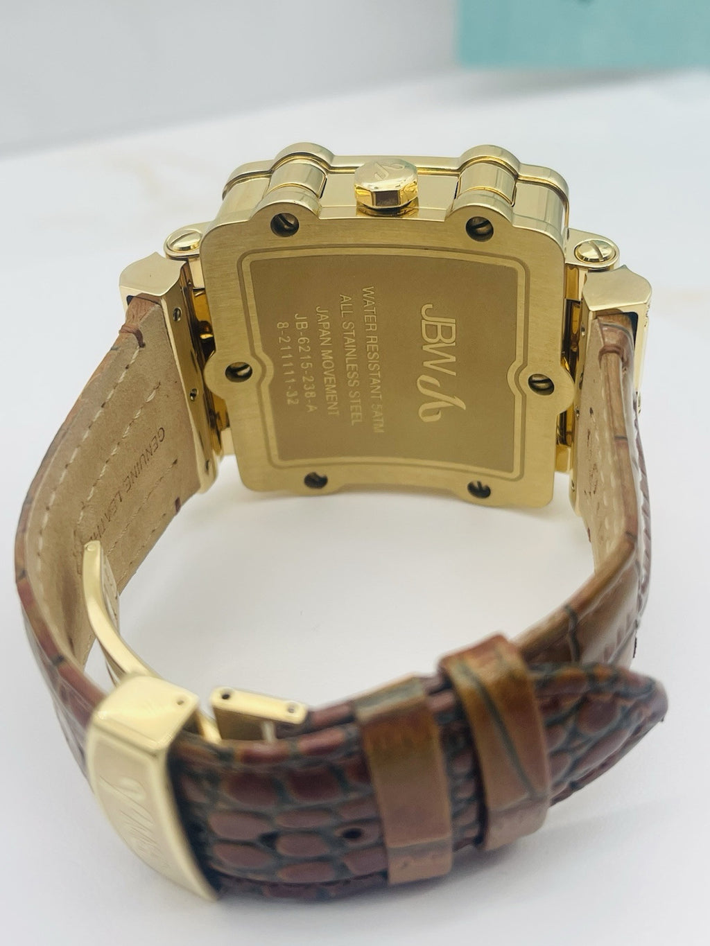 JBW Phantom Brown/Gold Men's Watch - JB-6215-238-A