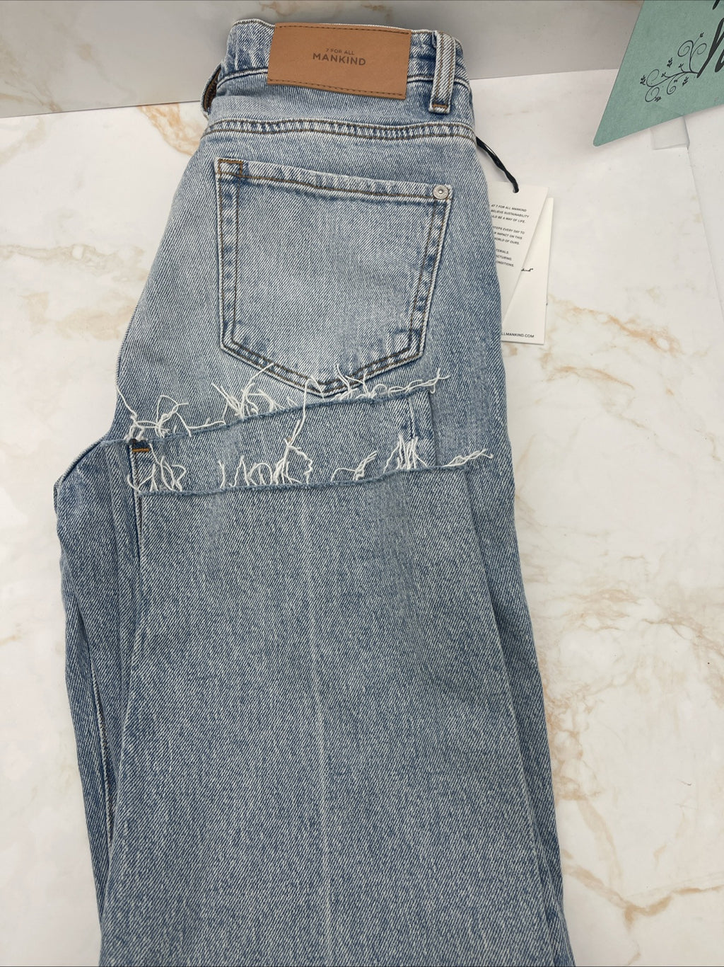 7 FOR ALL MANKIND Women’s Logan Stovepipe Jeans Women's Size 26 Ode To