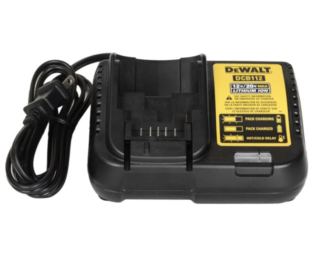 DEWALT DCB112 Battery Charger - Black
