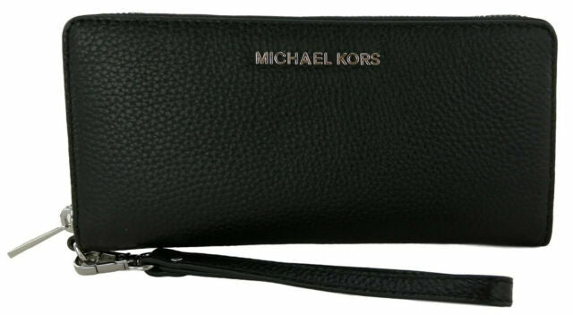 Michael Kors Jet Set Continental Travel Clutch - Black, Large